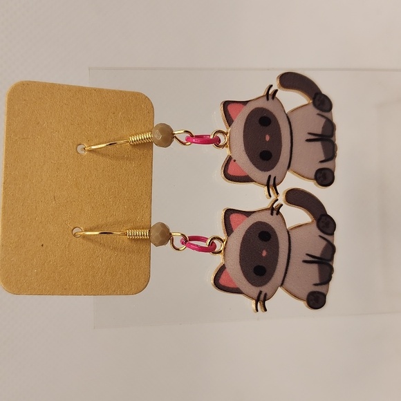 Jewelry - Cute Cat Earrings